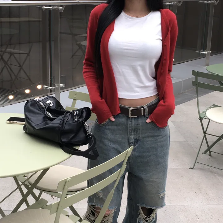 [*간절기템] 러스 v-cd : russ v neck cardigan - 6 color 상세 이미지 32