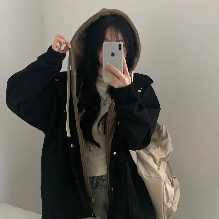 [예쁨보장✨/일체형] 코듀로이 골덴 후드집업, 점퍼자켓 - 3color 상세 이미지 16
