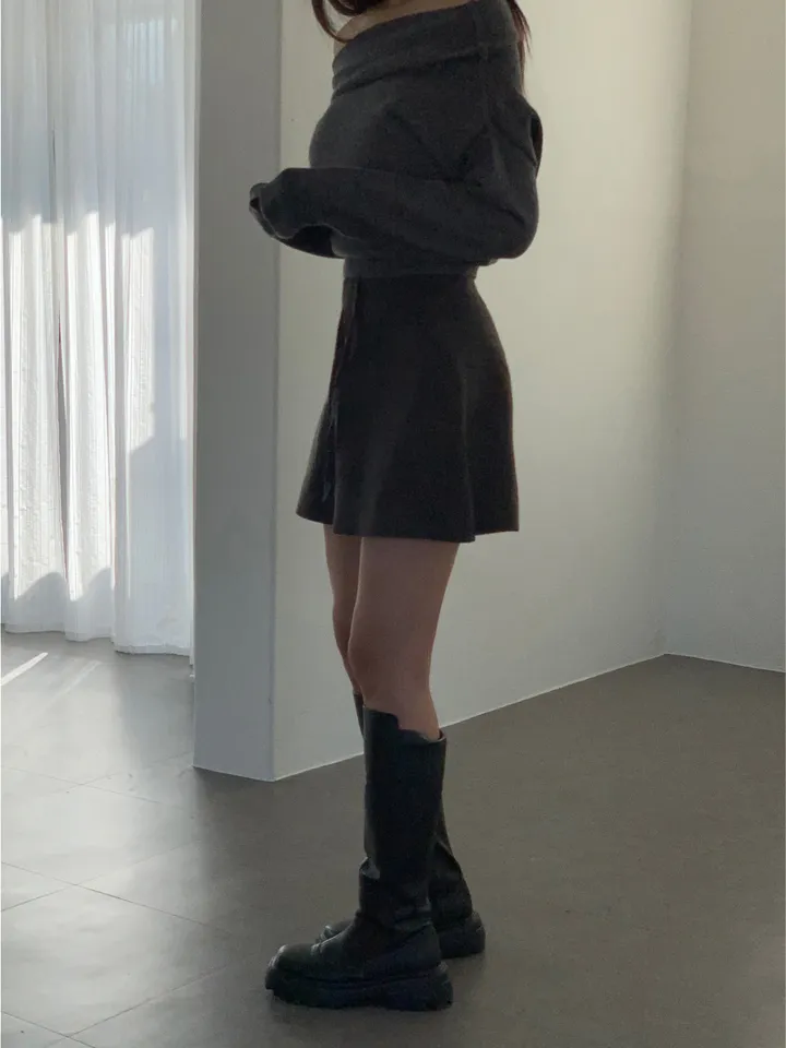 드레스 모델 착용 이미지-S1L37