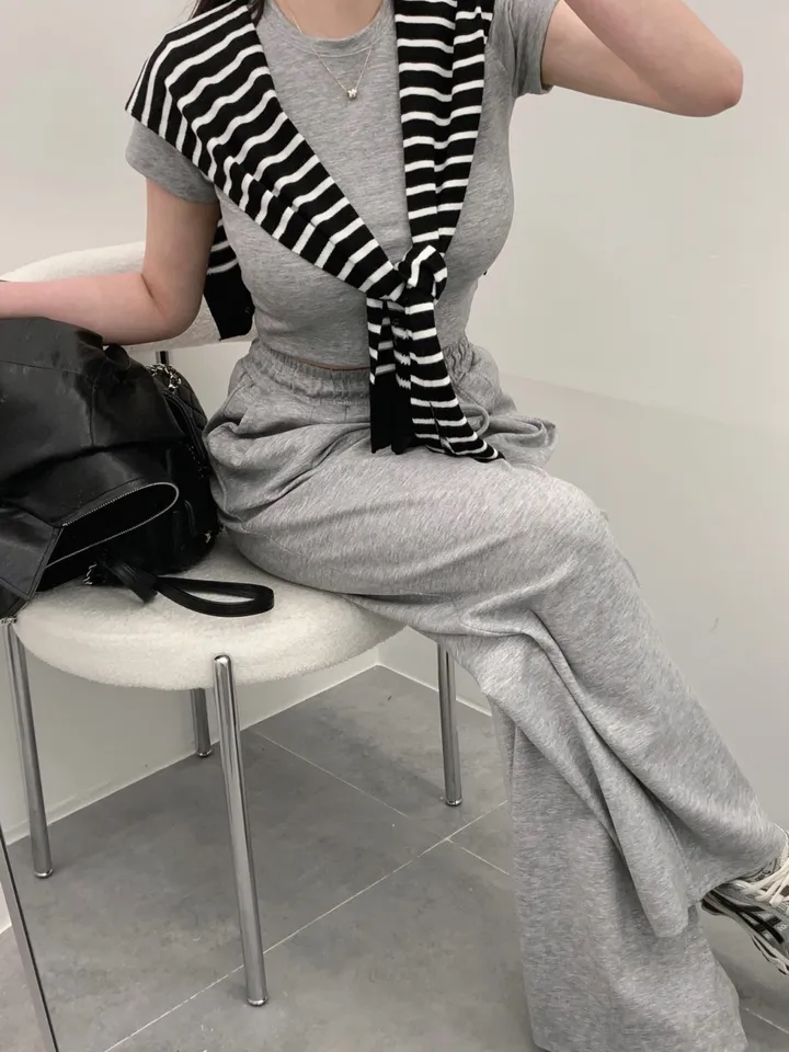 ✨몸매보정/말라핏,+5cm 롱다리만들어주는 찰랑원단 팬츠핏,/고퀄리티원단 세트가격, 무조건쟁여템 후회 절대없는 교복템 ⭐️/진짜 요건 ✔️무조건하세요![쫀득+탄탄 츄이셋업] 상세 이미지 6