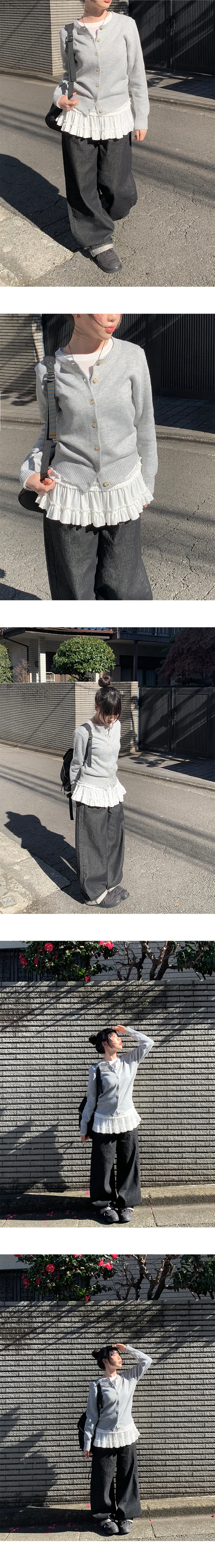 [기획🖤/데일리] 디코 베이직 라운드 가디건 (4color) 상세 이미지 14