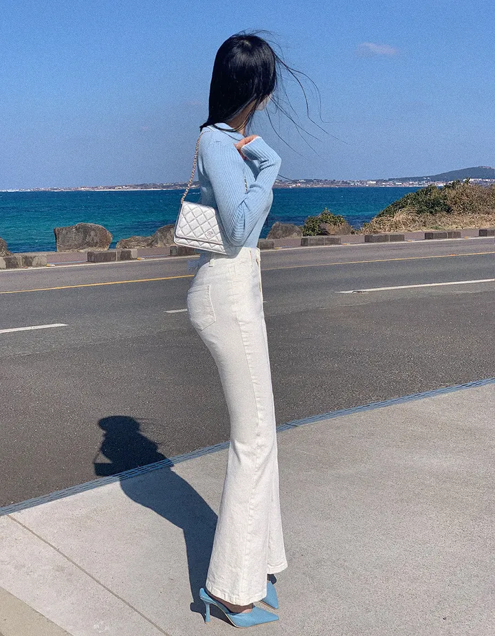 단독) 볼링레직기밴딩부츠컷 pants 💗2ver.숏/롱 (xs사이즈,숏기장 추가!) 상세 이미지 28