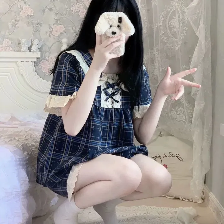 🖤[세일/반팔긴팔]🖤 무조건 9900원 ~ 12900원 잠옷 파자마 상하세트 여름 가을 겨울 봄 파티 선물 긴팔 반팔 긴바지 반바지 상세 이미지 9