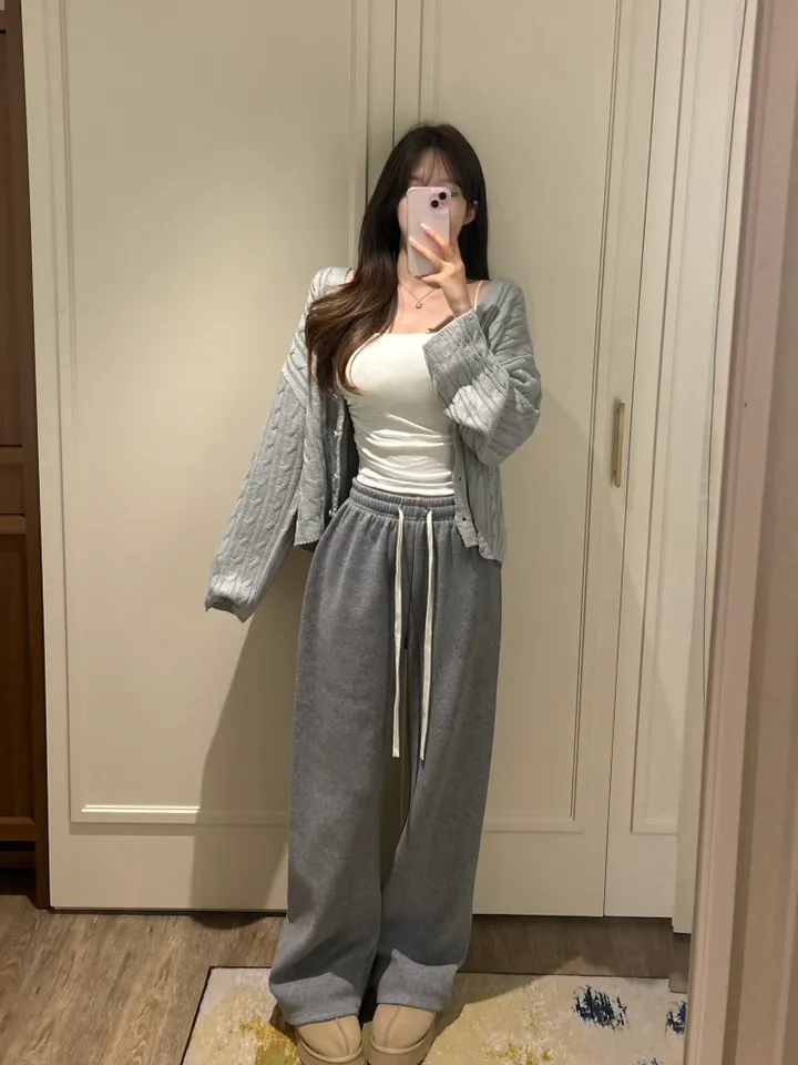 [여리무드/데일리] 쓱걸치는🤎 케이블 긴팔 꽈배기 가디건 겨울 봄 가디건 (4color) 상세 이미지 7