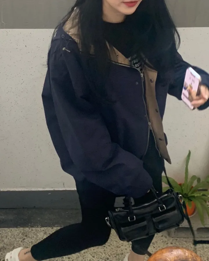 포터 후드 바람막이 야상 자켓 상세 이미지 23