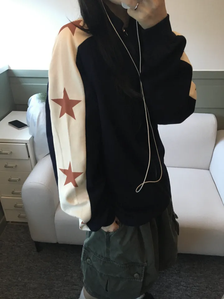 Hosi star printing Hood zip-up 호시 별 프린팅 후드집업 3color 상세 이미지 20