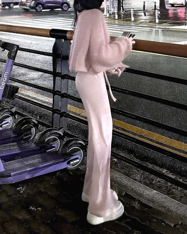슥걸치는🩷퍼가디건 -3color / 가디건 볼레로 퍼가디건 퍼볼레로 솔잎볼레로 솔잎가디건 크롭가디건 크롭  니트가디건 니트 가을가디건 볼레로가디건 앙고라가디건 겨울가디건 상세 이미지 7