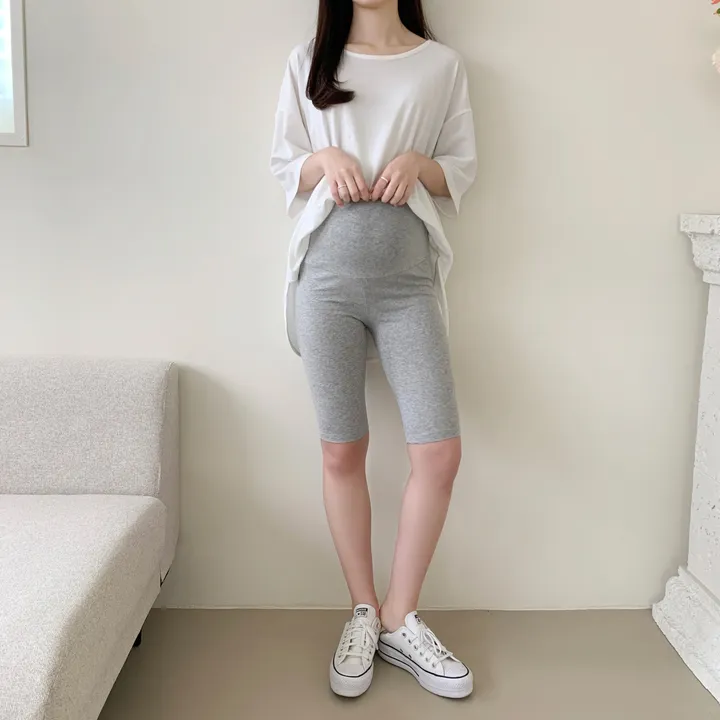 국내제작 5부 임산부레깅스 면 40수 상세 이미지 35