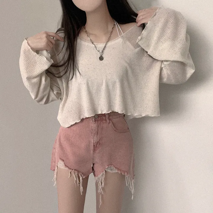 [데일리/꾸안꾸] 여름 필수템, 퓨어 워싱 데미지 데님 숏팬츠 상세 이미지 28