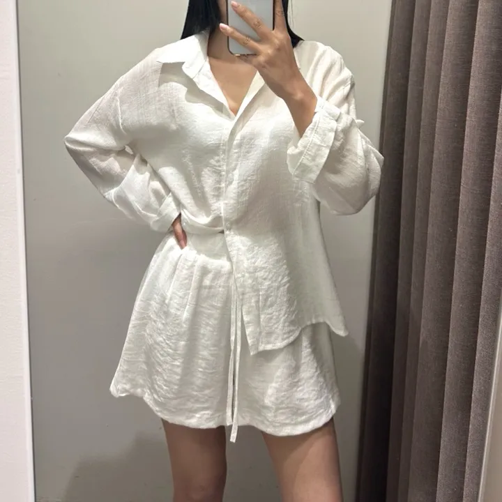 썸머 요루 셔츠 팬츠 세트 상세 이미지 3