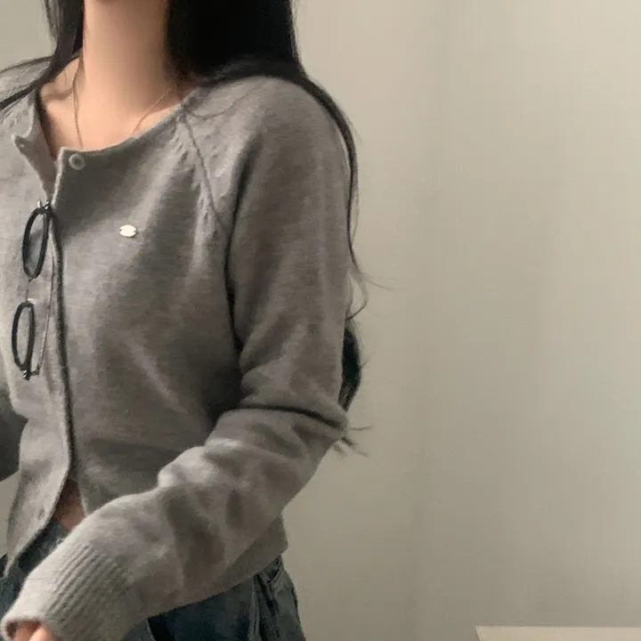 [후기보장🤍/Wool] 에버닌 펜던트 니트 가디건 - 7color 상세 이미지 33