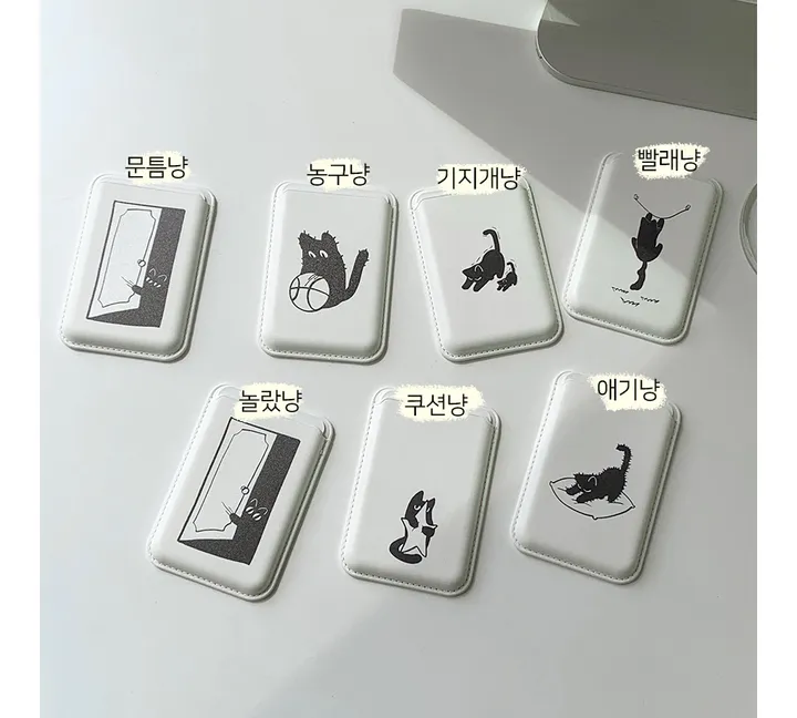 [withsome맥세이프포켓]meow캣 시리즈 맥세이프 카드포켓 상세 이미지 16
