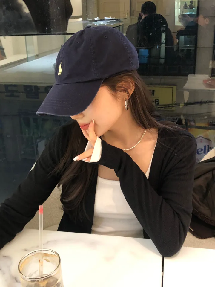 레이디 슬림 버튼 골지 가디건 상세 이미지 17