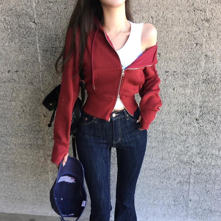 일부당일🚀 [ 자체제작/ 양기모 ] 페이지 크롭 기모 워머 후드집업 상세 이미지 25