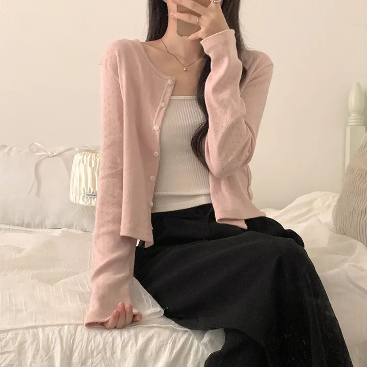 로로 펀칭 가디건 (8color) 상세 이미지 41