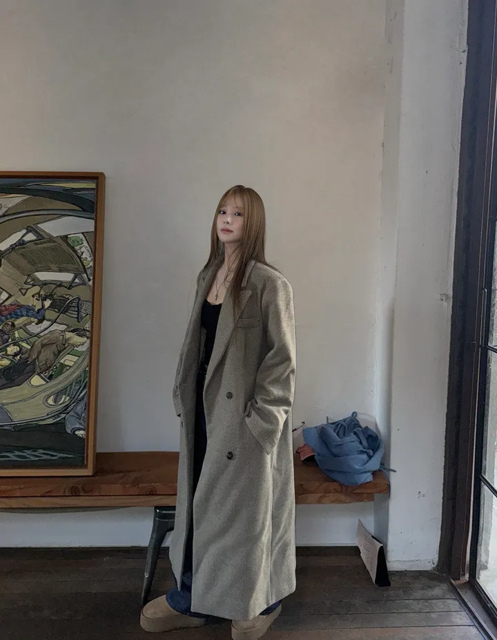 맥시 롱 코트 (3COLOR) 상세 이미지 18