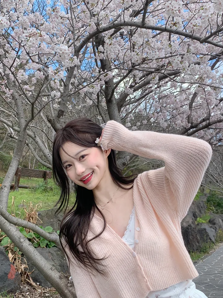 [MADE][봄필수템💕/벚꽃룩/데이트룩🎀] 로제 스프링 하찌 가디건 (7color) 상세 이미지 13
