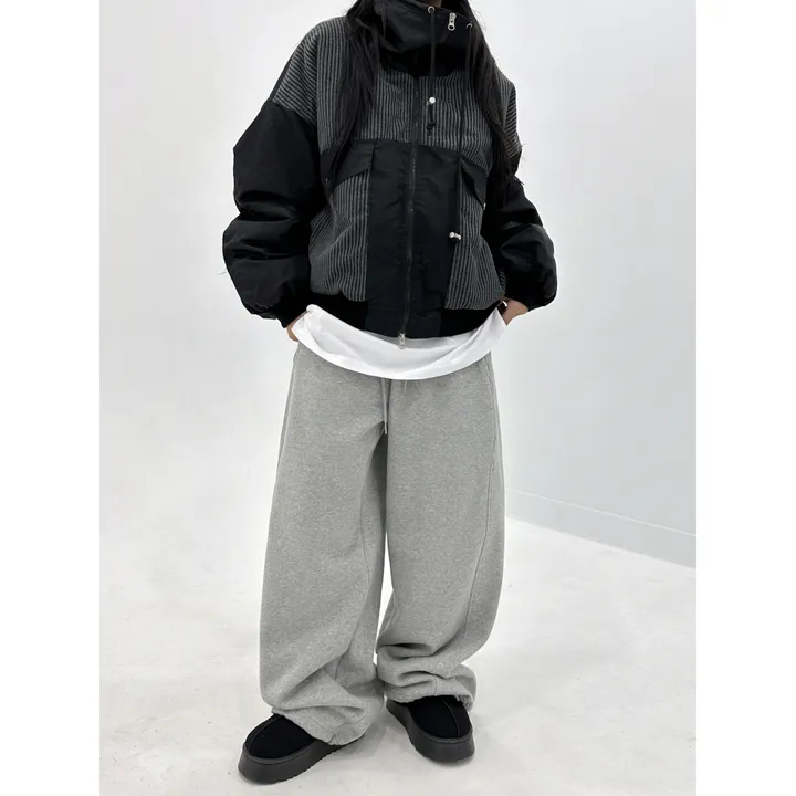 ❤️‍🔥누적판매8,000 돌파 기념❤️‍🔥[UNISEX/기모 ver.🤧/소장추천!]럽 올 컬러 와이드 스트링 트레이닝 팬츠(5color) 상세 이미지 37