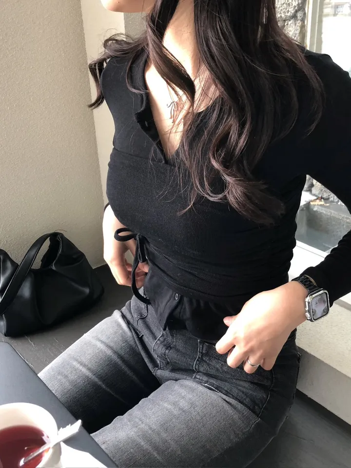 신상 [가디건+시스루탑 set] 상세 이미지 20