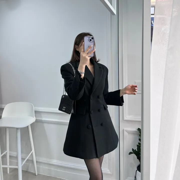 울 라인 더블 하프 코트 3color 2size 상세 이미지 24