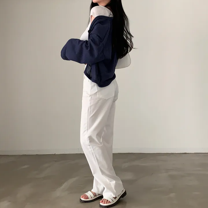 [햇빛차단/살안타템] 자체제작 #크치Made 멜로디 비죠 니트 볼레로 여름가디건 - cd 상세 이미지 36