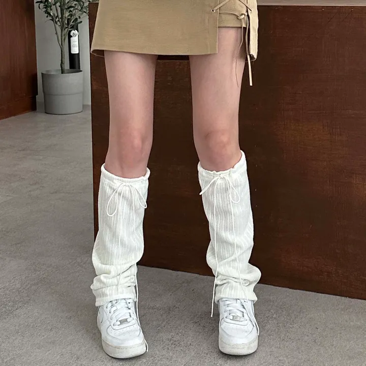 リボンニーハイレッグウォーマーHIDOLATRALTHEODOL