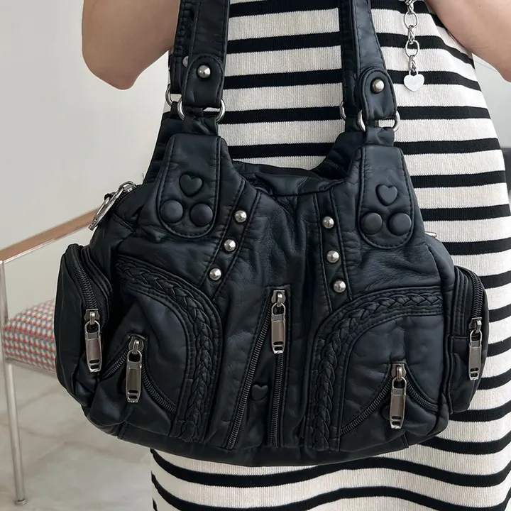 Vintage heart shoulder bag 상세 이미지 37