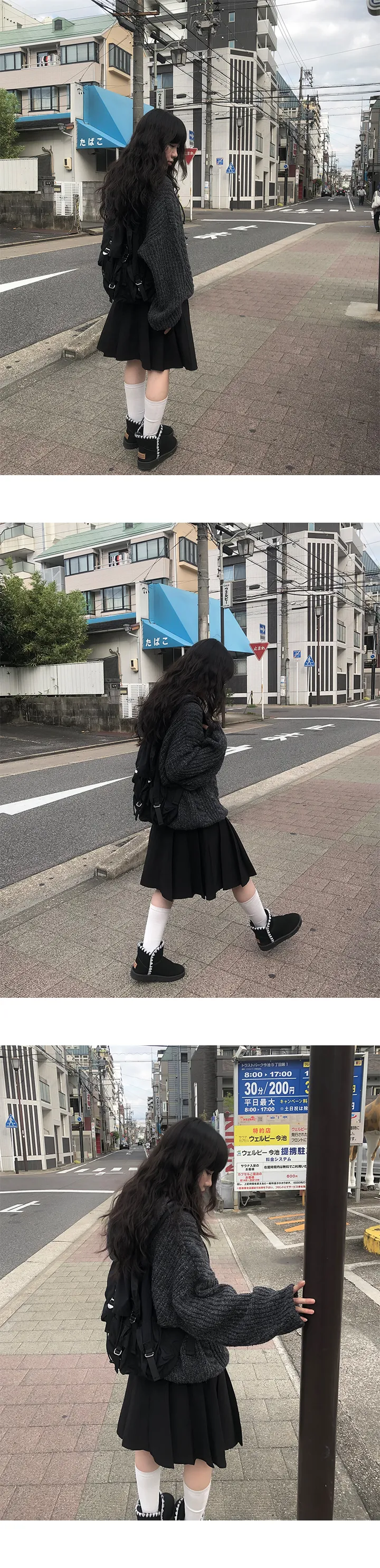 [도톰/아방핏🖤] 아눌 꽈배기 후드 니트 집업 (6color) 상세 이미지 14