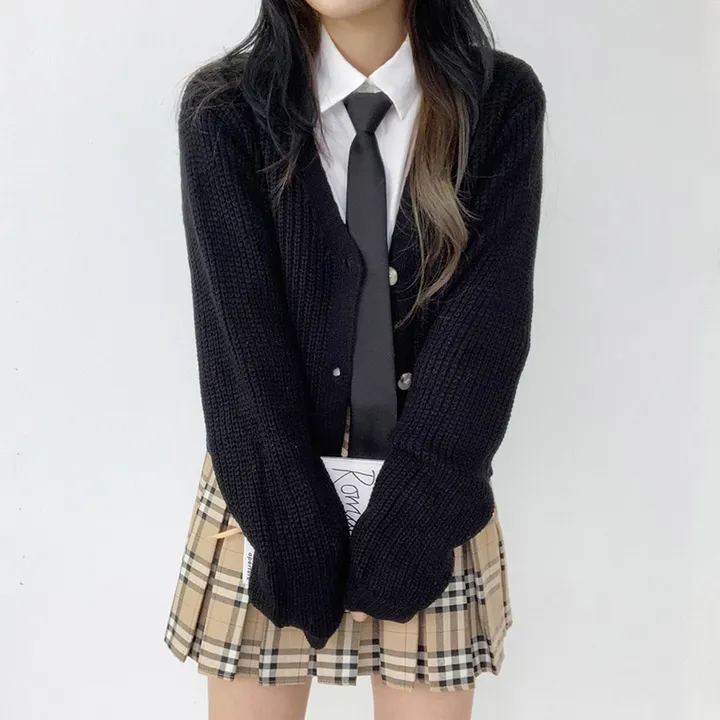 🌸봄신상/오버핏🌸 베스트 가디건 모음전 ✔ 오버핏가디건 니트가디건 학생가디건 교복가디건 스쿨룩가디건 캐릭터 빅사이즈 아우터  봄 봄옷 봄가디건 크롭가디건 롱가디건 봄아우터 상세 이미지 129