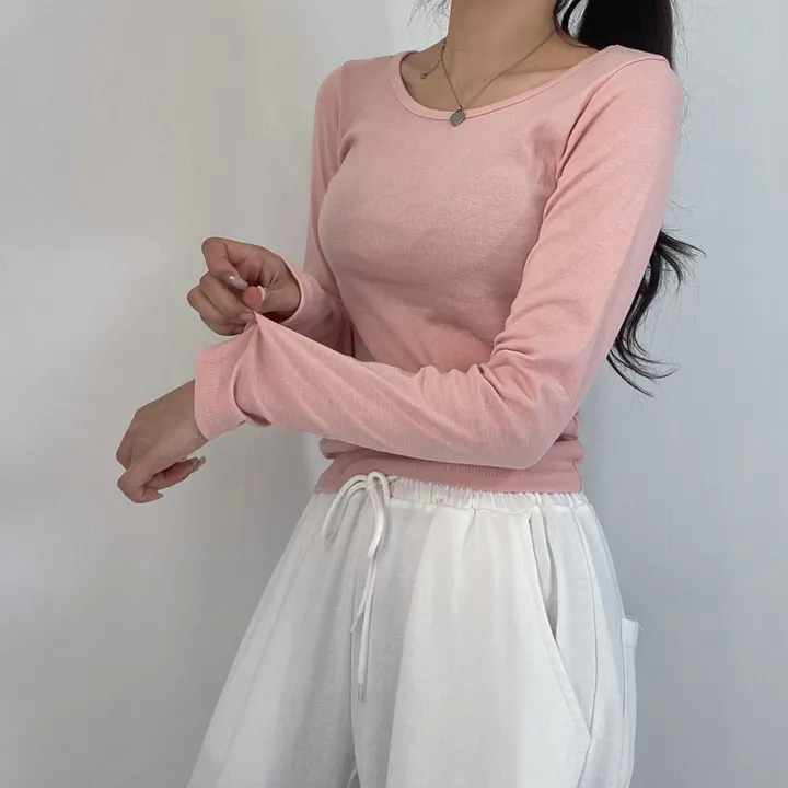 [누적 4천장 돌파] 쫀쫀여리핏/베이직 긴팔티 10colors 상세 이미지 18
