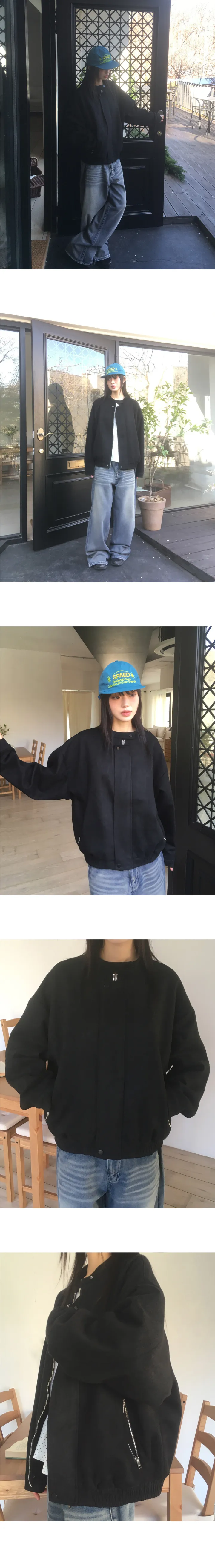모버 스웨이드 블루종 자켓 점퍼 상세 이미지 12