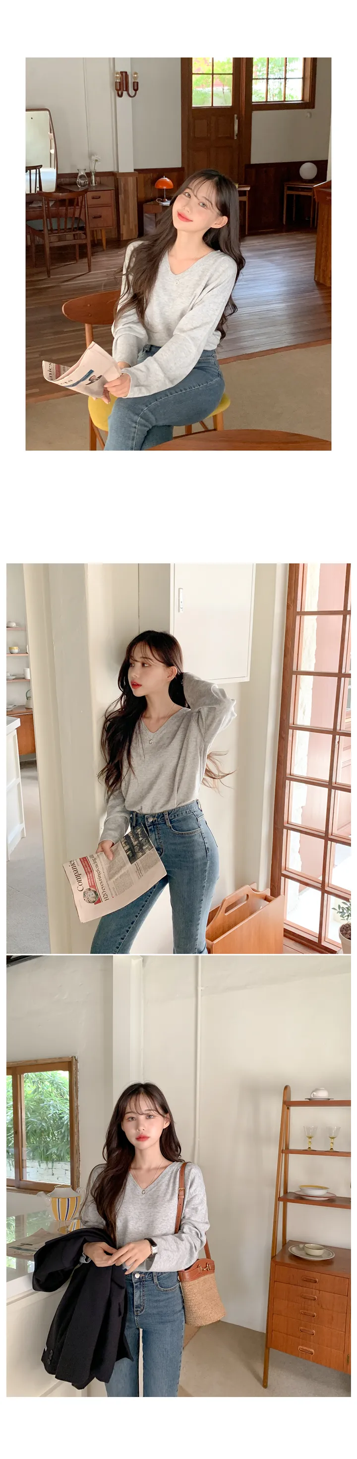 [베스트재입고/made:D]모던무드_투버튼자켓 (6color) 상세 이미지 8