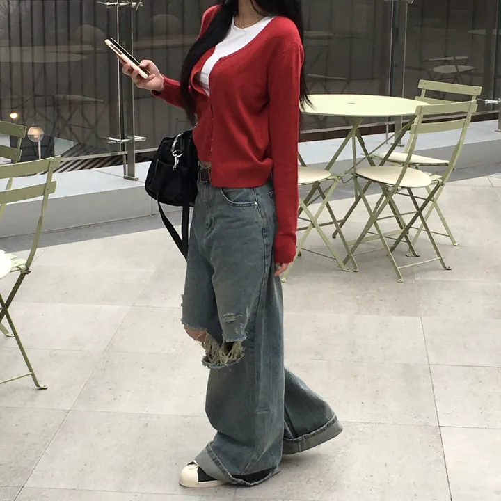 [*간절기템] 러스 v-cd : russ v neck cardigan - 6 color 상세 이미지 24