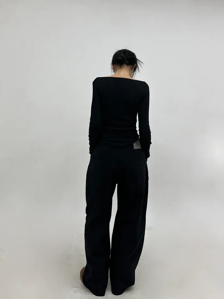 ✨단독진행✨[사계절ver./3천장돌파🏆] 오버 코튼 리벳 카펜터 롱 와이드 팬츠 상세 이미지 15