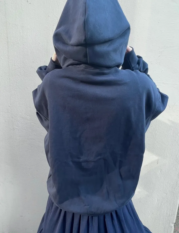 [귀여움🌀/고퀄] 체크 패치 후드집업 2 color 상세 이미지 17