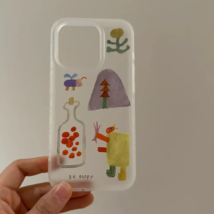 아이폰16추가💖이게 뭔가 싶은 그림 아이폰 케이스 상세 이미지 4