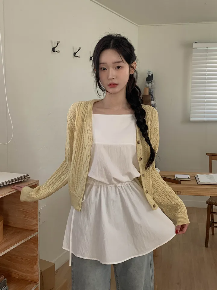 [핏추천!/국내제작] 더니드 꽈배기 케이블 루즈핏 긴팔 가디건 5colors 상세 이미지 14