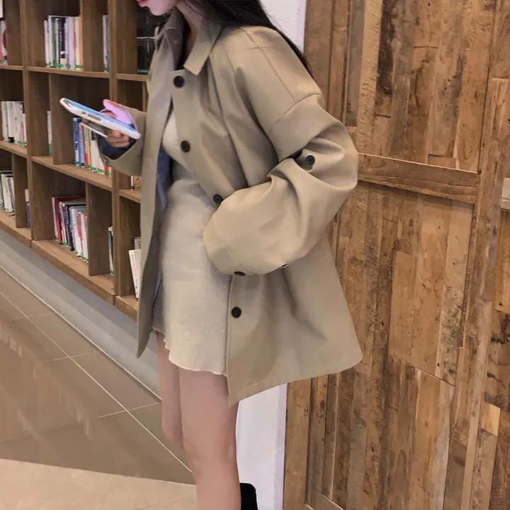 [힙덮는기장감~/블랙 당일출고🎉] 자체제작 #크치Made 오디너리 롤업 오버핏 하프 레더자켓 - jk 상세 이미지 73