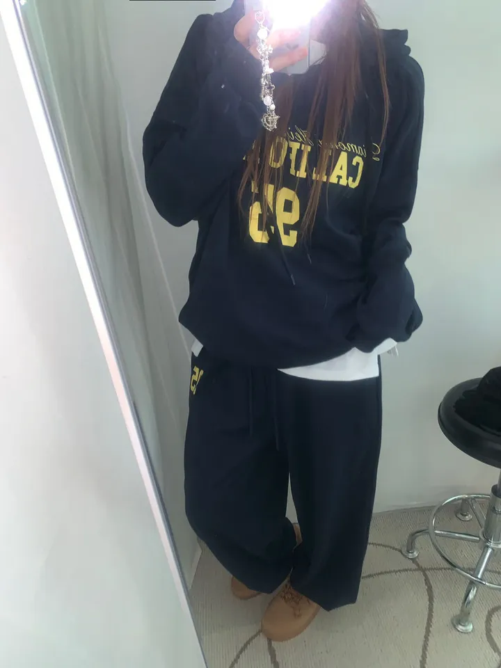 セットアップ]95フードパーカー&ジョガーパンツセット | ファッション