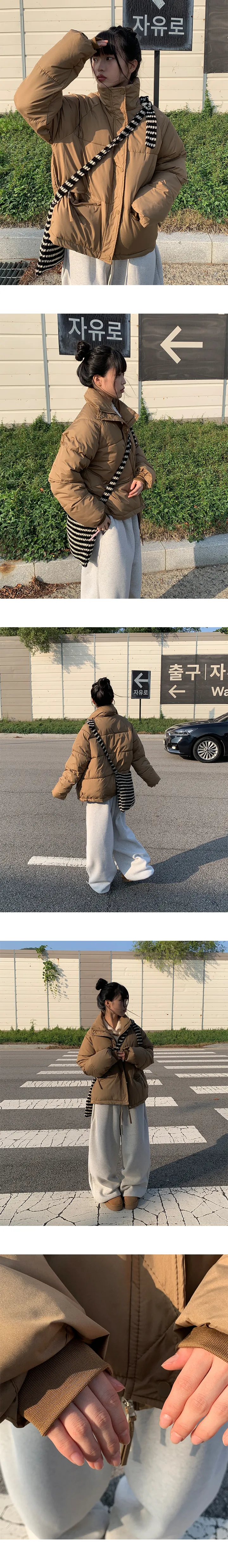 [웰론100%] 네드 푸퍼 오버핏 숏 패딩 (3color) 상세 이미지 26