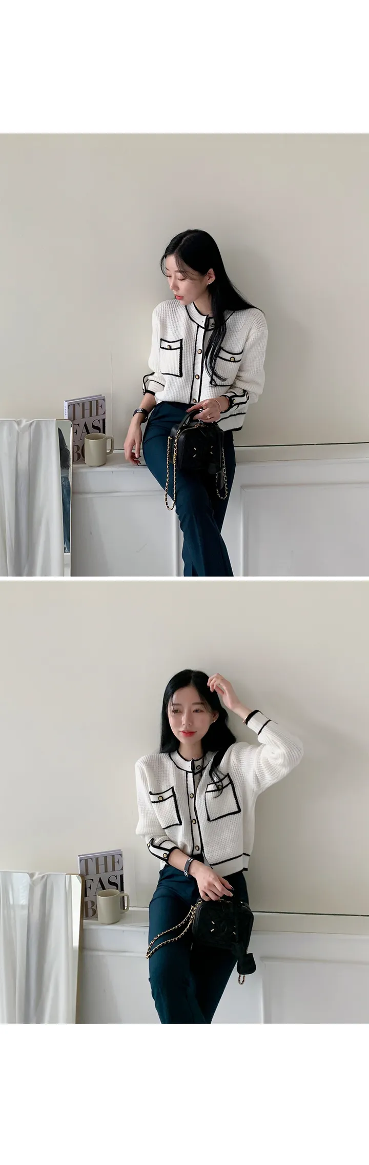켈리 하이웨스트 부츠컷슬랙스 상세 이미지 14
