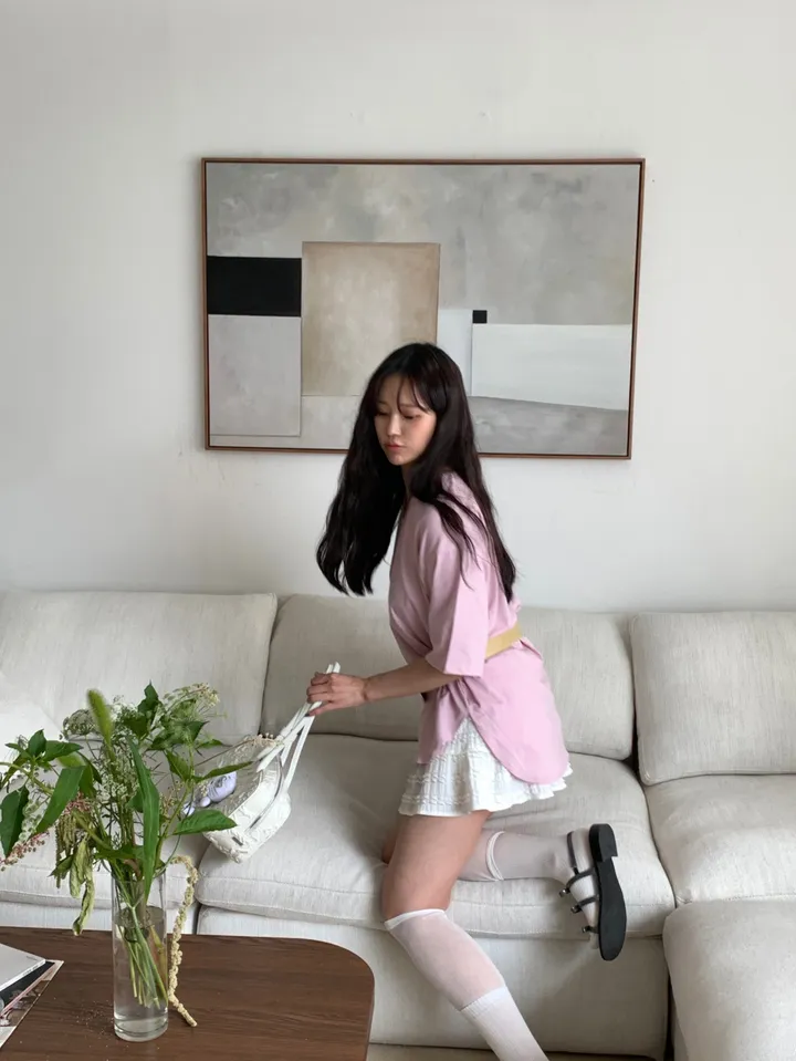 드레스 모델 착용 이미지-S1L35