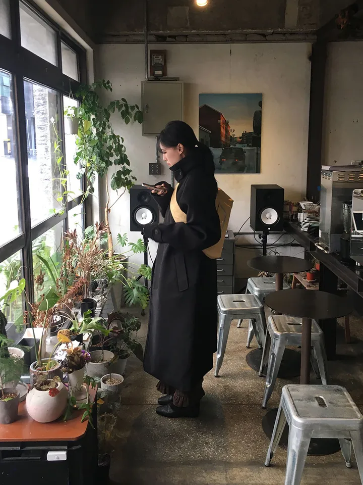 [MD픽🍅/unisex] 하이넥 스테디 발마칸 롱코트 (2color) 상세 이미지 5