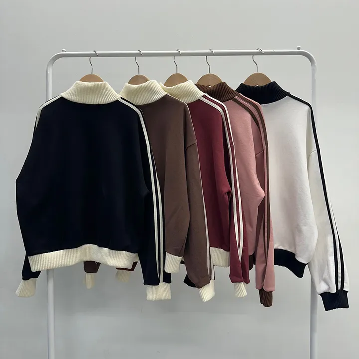 [투웨이/핏보장*] 23 자수 두줄 트랙 배색 집업 - 5color 상세 이미지 44