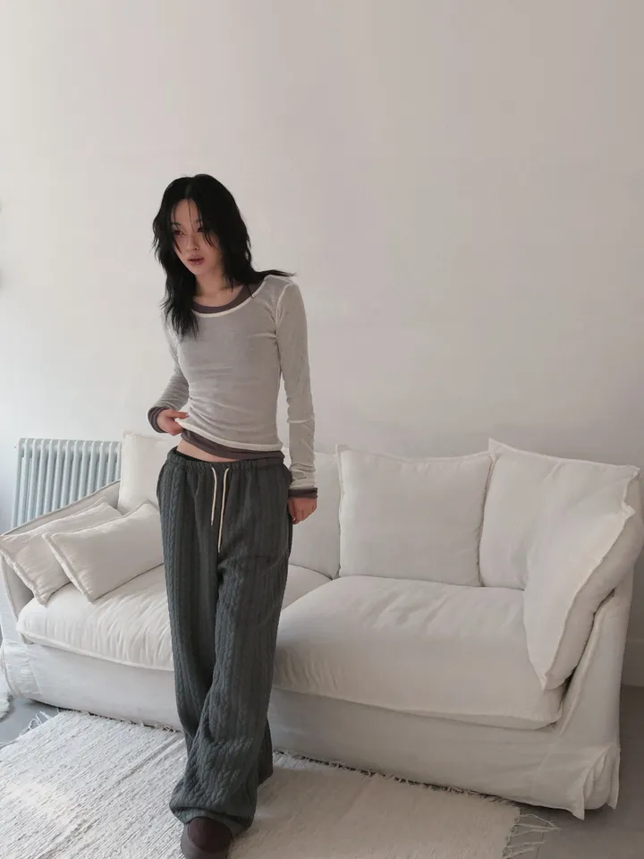 콘차 레이어드 시스루 티셔츠 상세 이미지 68