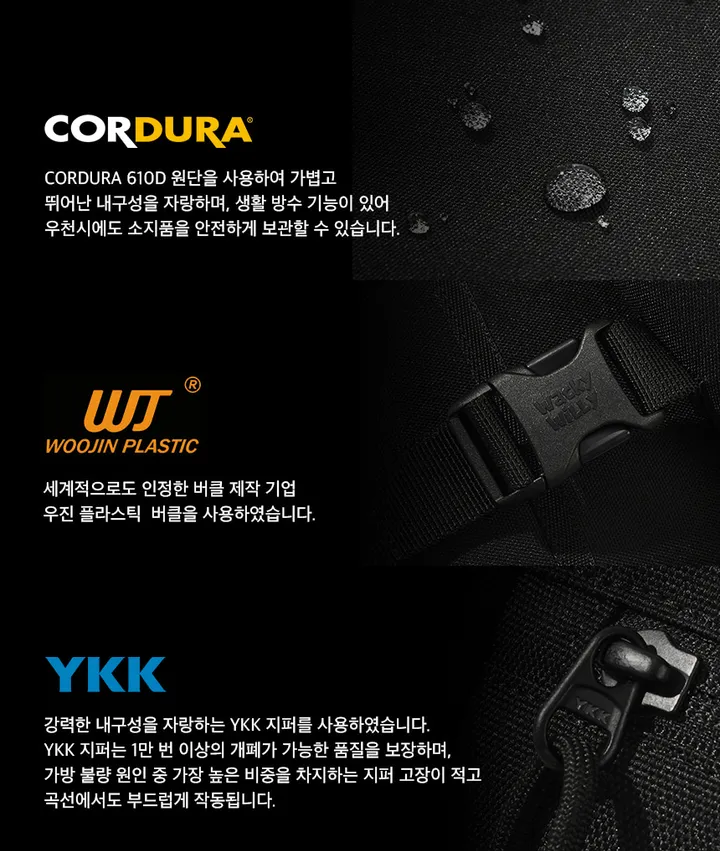 [25SS] 메쉬 스트링 메신저백 블랙 상세 이미지 4