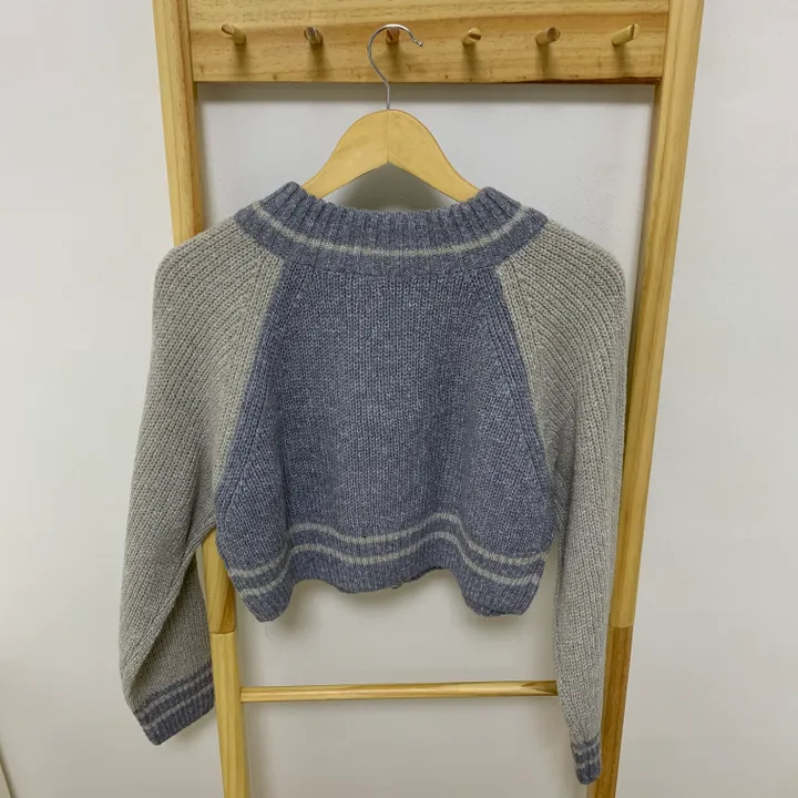 bori two way raglan crop Knit zip-up (3color) 상세 이미지 19