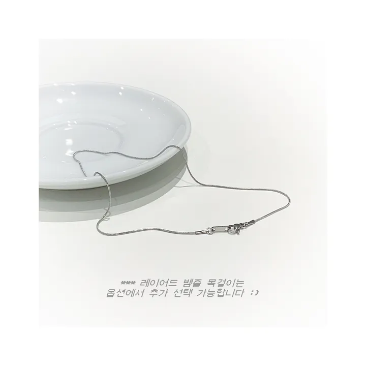 set 할인/별 써지컬 비즈 스네이크 목걸이  𓂃 ⊹  * 상세 이미지 3