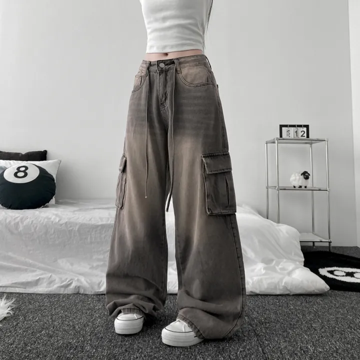 vintage strap wide cargo pants [ 빈티지 스트랩 카고 와이드 데님 팬츠 ] 상세 이미지 13