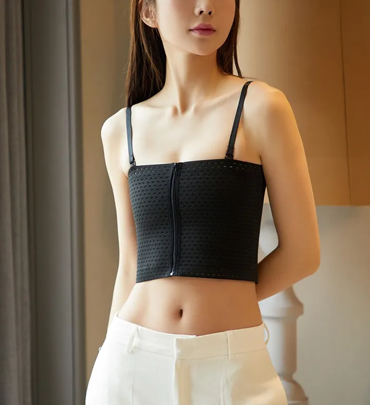 *당일발송*앞지퍼 가슴압박브라/압박밴드/가슴작아보이는브라/미니마이저/하이서포트/압박붕대/한복속옷/가슴수술후브라/보정브라/앞지퍼스포츠브라/처진가슴/처짐방지 상세 이미지 18